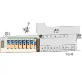 ★手数料０円★盛岡市上堂１丁目　月極駐車場（LP）